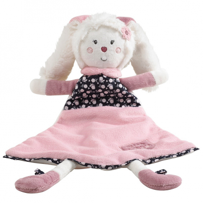 SAUTHON  BABY DECO - Doudou mouchoir miss chipie