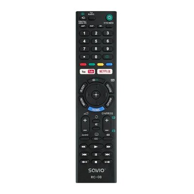 SAVIO  Rc-08 T&eacute;l&eacute;commande Tv Appuyez Sur Les Boutons 