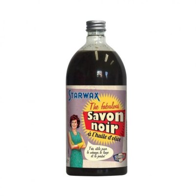 STARWAX Savon noir liquide &agrave; l'huile d'olive - 1 L