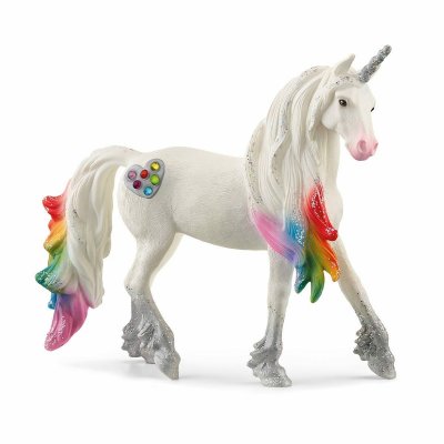 SCHLEICH  70725 Licorne Arc-en-Ciel, m&acirc;le (bayala) Multicolore