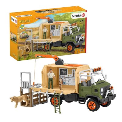 SCHLEICH  Camion sauvetage d'animaux