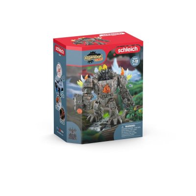 SCHLEICH  Eldrador - Ma&icirc;tre robot avec Mini Cr&eacute;ature, Figurine