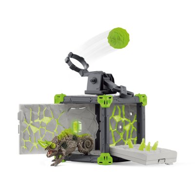Schleich Figure Battle Cave Stone Chameleon 42677