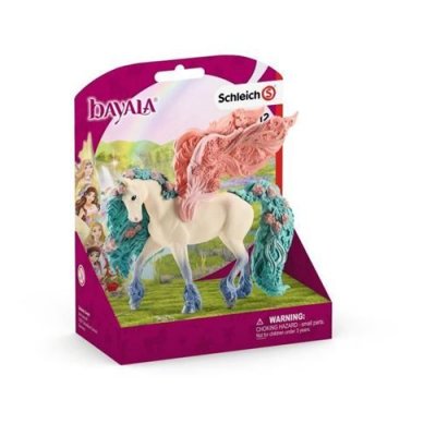 SCHLEICH  - Figurine Pegase aux fleurs 