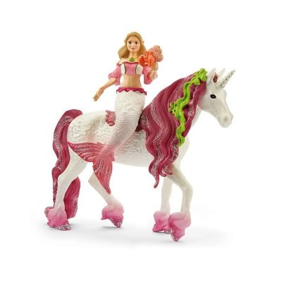 SCHLEICH  - sirene feya sur licorne de mer - 70593 SCH370593