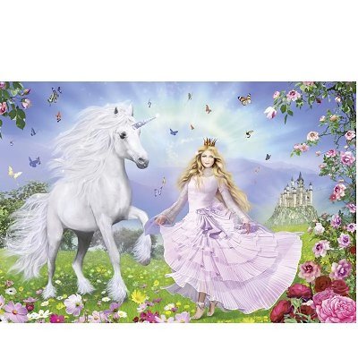 SCHMIDT SPIELE Schmidt - 55565 - Puzzle - La Princesse des Licornes