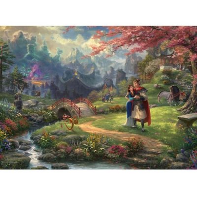 SCHMIDT SPIELE Schmidt 59672 Thomas Kinkade Mulan Jigsaw Puzzle