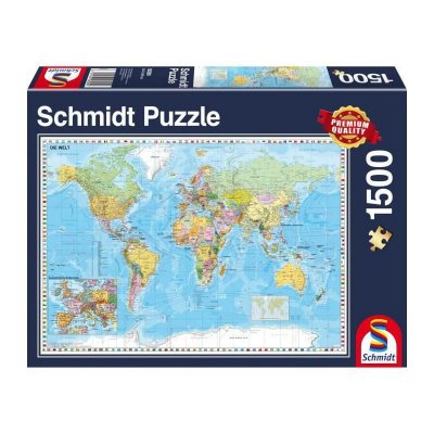 SCHMIDT SPIELE  - 58289 - Planisph&egrave;re, 1500 Pcs