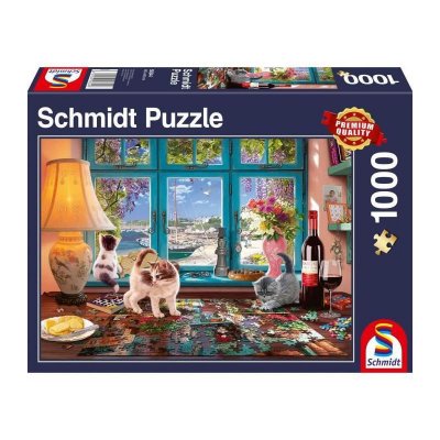 SCHMIDT SPIELE -&Agrave; La Table De Puzzle, 58344