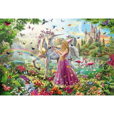SCHMIDT SPIELE  Belle F&eacute;e Dans La For&ecirc;t Magique, Puzzle