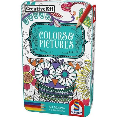 SCHMIDT  Spiele- Jeu de Famille Kit Cr&eacute;atif-Couleurs et Photos, 51403