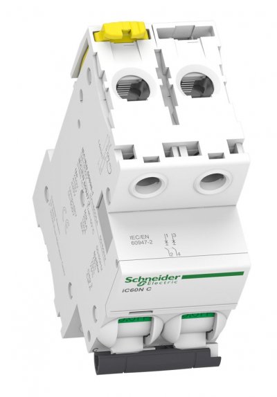 SCHNEIDER ELECTRIC Schneider - Acti9, iC60N disjoncteur 2P 32A courbe c - A9F77232