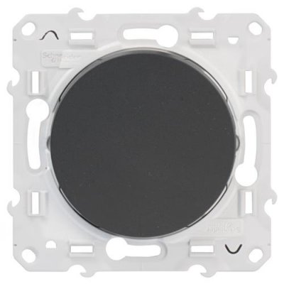 SCHNEIDER ELECTRIC  S540204 Odace Interrupteur va et vient anthracite