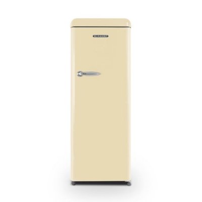 SCHNEIDER  SCCL222V-CRE - R&eacute;frig&eacute;rateur une porte 229L Vintage Cr&egrave;me