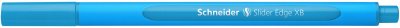 SCHNEIDER  Slider Edge (Pointe extra large (XB)) Lot de 10 Stylos, Encre bleue claire