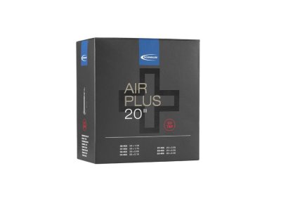 SCHWALBE  Sv 7ap Air Plus 40 Mm Inner Tube Noir 20&acute;&acute; / 1.50-2.40