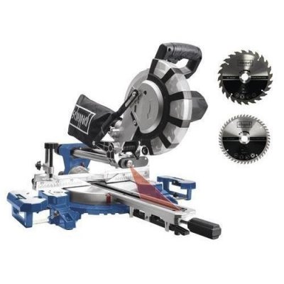 SCHEPPACH Scie &agrave; onglet radiale  - 2000W - 2 lames - 210 mm - HM216SPX