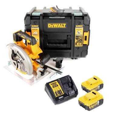 DEWALT Scie Circulaire  Dcs570p2 Xr 18v (2x5ah) Li-ion Brushless