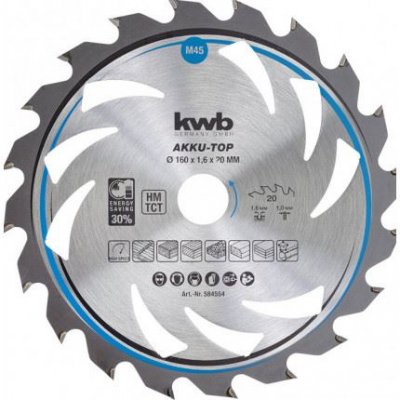  Scie circulaire hm D.165 x 20 - 24Z KWB