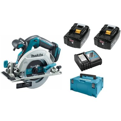 MAKITA Scie circulaire  DHS680RMJ 18 V Li-Ion &Oslash; 165 mm ( 2 x 4,0Ah)