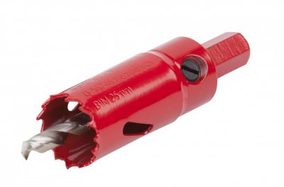 WOLFCRAFT Scie cloche bois/plastique/m&eacute;tal/pl&acirc;tre  diam.22mm