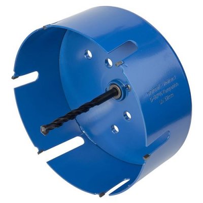 WOLFCRAFT Scie cloche CT ma&ccedil;onnerie/pierre/bois/plastique  diam.152mm