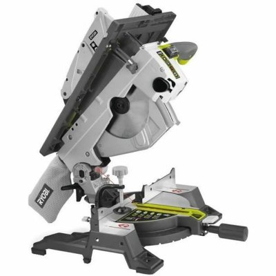 RYOBI Scie combin&eacute;e table et onglet &eacute;lectrique  1800W 254mm RTMS1800-G