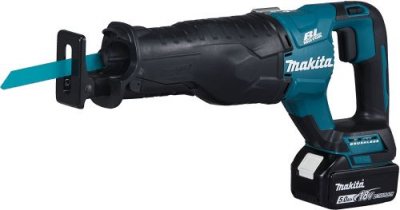 MAKITA Scie Sabre Brushless  DJR187RT 18 V Li-Ion (1 x 5 Ah) + Coffret
