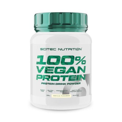 SCITEC NUTRITION  100% Prot&eacute;ine V&eacute;g&eacute;talienne 1 Kg Vanille