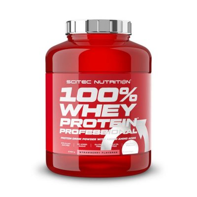 SCITEC  Nutrition 100% Whey Prot&eacute;ine Professionnelle 2350 gr fraise