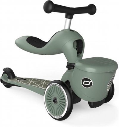SCOOT AND RIDE Scoot & Ride Highwaykick One Lifestyle Green Lines Scooter Vert
