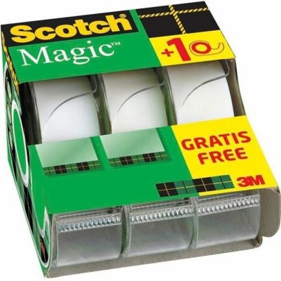 SCTC Scotch 3m Scotch Ruban Adh&eacute;sif Magic 810, Invisible, Paquet Caddy