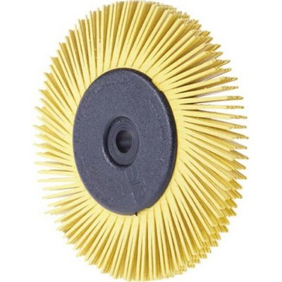 3M Scotch-Brite Radial Bristle Brush, 6&nbsp;en 1&nbsp;x 1/2&nbsp;en X dans 80&nbsp;with Adaptor by 3&nbsp;m
