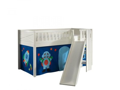 VIPACK Scott lit mezzanine toboggan et rideau astro STHSGB14030