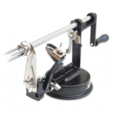 SCRAPCOOKING  P&egrave;le-pomme 3 en 1 Noir - Need'It