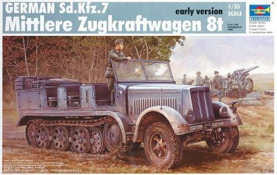 Sd.kfz. 7 Mittlerer Zugkraftwagen 8t - 1:35e - Trumpeter