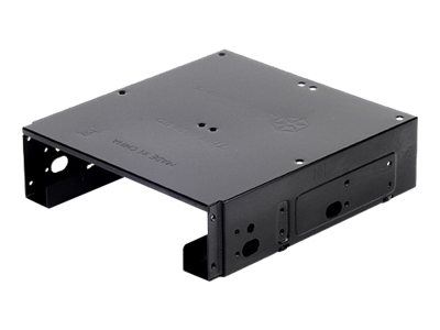 SILVERSTONE SDP10B - Adaptateur pour baie de stockage - 5,25"" &agrave; 3,5"" / 2,5"" - noir