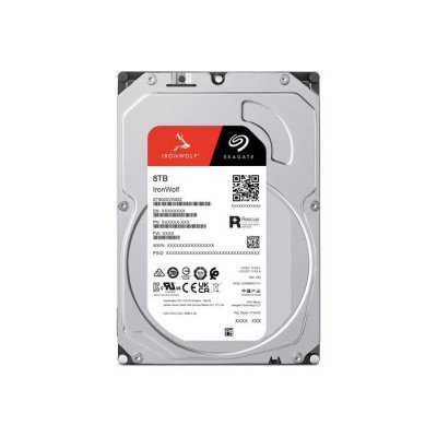 SEAGATE  IronWolf ST8000VN002 disque dur 3.5"" 8000 Go S&eacute;rie ATA III