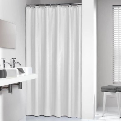 VIDAXL Sealskin Granada, Rideau de Douche, PEVA, 240 x 180 cm, Blanc