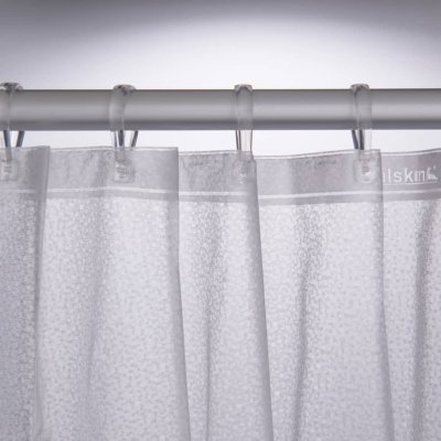 SEALSKIN  Pearl, Rideau de Douche PEVA , 180 x 200 cm, Transparent