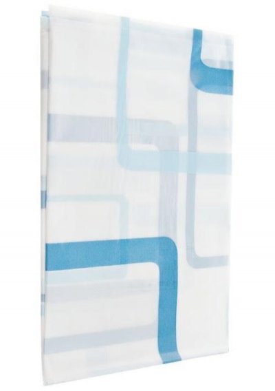 SEALSKIN  - Rideau de douche PVC 200 x 180 cm bleu - 150630