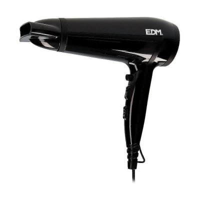 EDM S&egrave;che-cheveux 2 000 W noir edition 