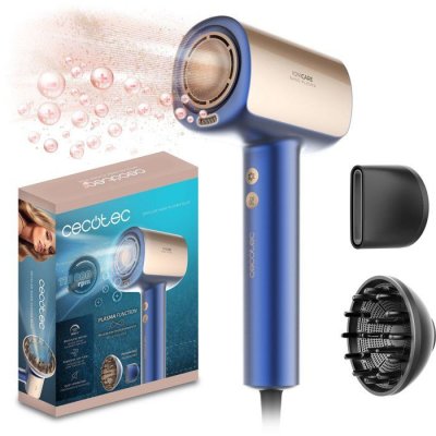 CECOTEC S&egrave;che-cheveux -  - DryGlam Nano Plasma Blue - 1600 W