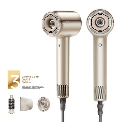 MOVA S&egrave;che-cheveux -  - SHINE 20 - Silencieux - 240 V - Or