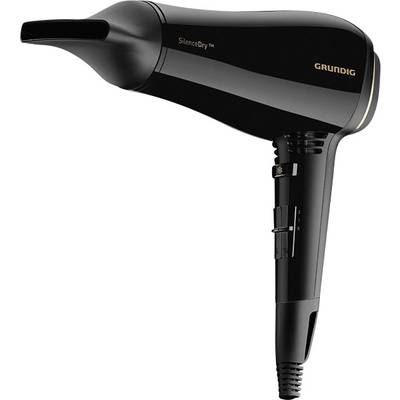 GRUNDIG S&egrave;che-Cheveux Silencieux HD9680 - 1650W - Noir et Cuivre