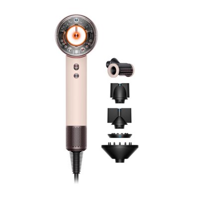 DYSON S&egrave;che cheveux Supersonic Nural cheveux raides &agrave; ondul&eacute;s rose c&eacute;ramique 