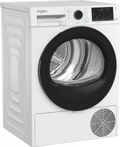 WHIRLPOOL S&egrave;che-linge pompe &agrave; chaleur 60cm 8kg blanc - CWD84MWBSFR - 