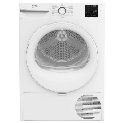BEKO S&egrave;che-linge pompe &agrave; chaleur 60cm 8kg blanc - D3H18D01W - B300 - 