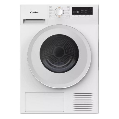 CURTISS S&egrave;che-linge pompe &agrave; chaleur 60cm 8kg blanc MSLP80E