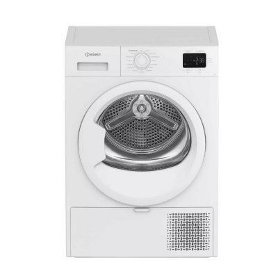 INDESIT S&egrave;che-linge pompe &agrave; chaleur 60cm 9kg blanc - CYD92DWWFRX - 